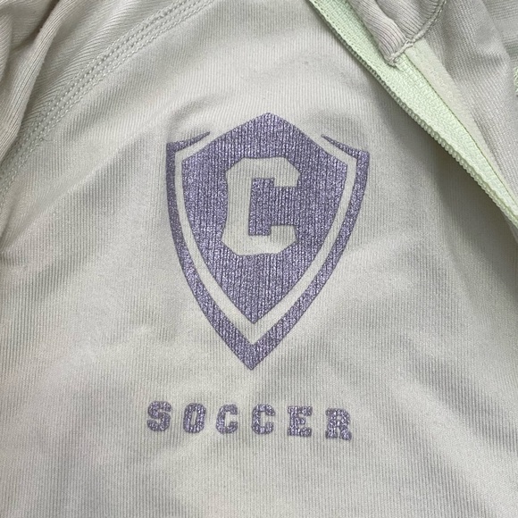 Nike Fri-fit half zip running shirt. Concordia University logo on front. - Picture 2 of 3